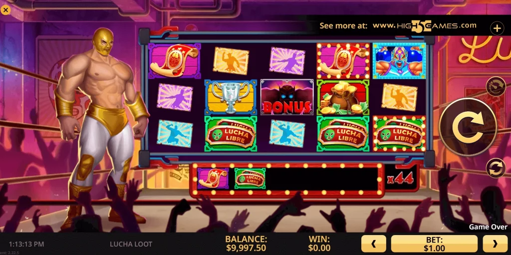Experience the Ultimate Showdown with Lucha Libre Slot