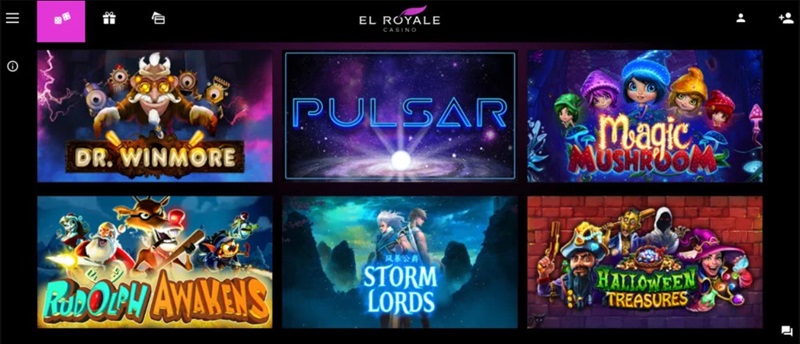 Top El Royale Casino gaming providers